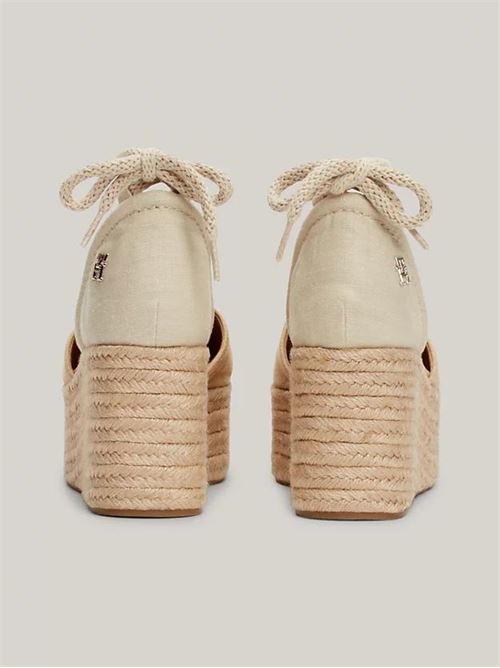 CLOSED TOE LINEN FLA TOMMY HILFIGER | FW0FW07746/RBL